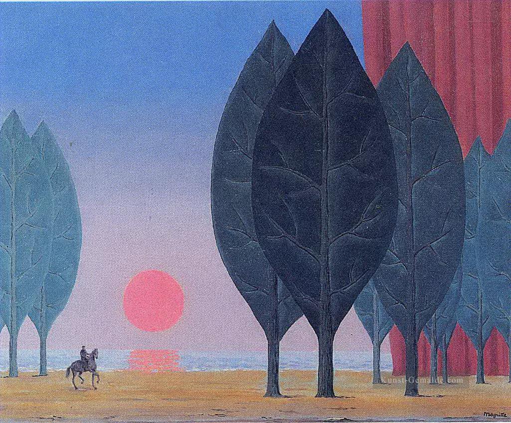 Wald von Paimpont 1963 René Magritte Ölgemälde